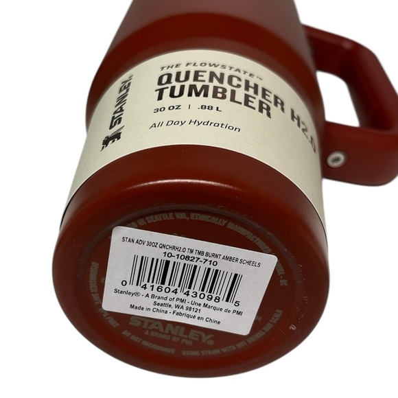 Stanley Quencher H20 Tumbler Burnt Amber - Picture 6 of 10